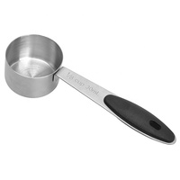 Bocal à café en acier inoxydable avec cuillère, récipient hermétique pour grains de café avec valve CO2 unidirectionnelle, suivi de la date, pot de rangement de cuisine