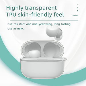 Nouveautés Convient pour <span class=keywords><strong>Sony</strong></span> <span class=keywords><strong>LinkBuds</strong></span> S TPU Clear Transparent Écouteurs Housse de protection - Product Image 6