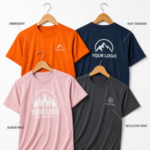 Camiseta Deportiva Unisex de Alto Rendimiento con Logotipo Personalizado, 180G, 92% Nailon, 8% Elastano, Secado Rápido, Elástica en 4 Direcciones, para Gimnasio, Equipo Deportivo, Venta al Por Mayor, Multicolor - Product Image 2