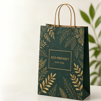 Sac cadeau en papier à motif marbre de luxe, sac de shopping de marque haut de gamme pour les boutiques de détail et la vente en gros