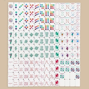 Fichas de Mahjong con Diseño de Estrellas del Zodiaco, Juego de Mesa para Fiestas y Ocio, Compra al por Mayor B2B y Distribución Global - Product Image 1