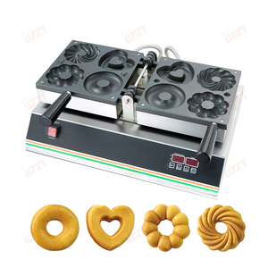 <span class=keywords><strong>10</strong></span> Mins 250 grados 4 <span class=keywords><strong>en</strong></span> 1 1200W Panel de control digital Doble calefacción Comercial Redondo Flor Donut Máquina de recubrimiento de chocolate - Product Image 3