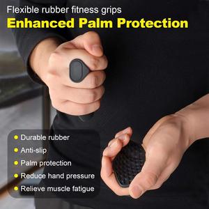 Fortalecedor de Agarre de Mano de Silicona con Logotipo Personalizado, Ejercitador de Dedos para Levantamiento de Pesas, para Seguridad en el Fitness - Product Image 4