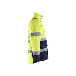 BLAKLADER - 4467151433894XL Parka de invierno de alta visibilidad resistente al fuego Amarillo/Azul marino-EAN 7330509824047 ROPA DE TRABAJO RESISTENTE A LLAMAS - Product Image 4