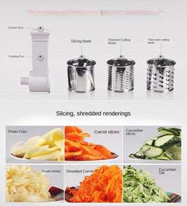 Hachoir à viande de Table multifonction en acier inoxydable commercial Machine de mélangeur d'excellente qualité pour moteur de noyau de boulangerie de moulin à farine - Product Image 5