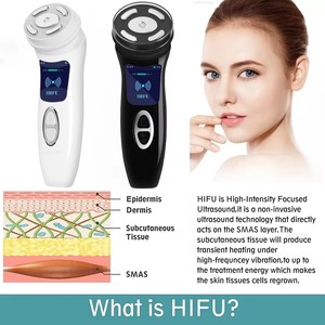 Neues Mikro-Elektrisches Puls-Vibrations-Wärme-Einführungsgerät Tragbares USB-Gerät mit Zug- und Schlagfunktion Meistverkaufter Gesichtsmassager aus ABS - Product Image 6