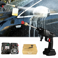 Laveuse Haute Pression Portable sans Fil 12V 24V 48V Volt Mini Pistolet de Lavage pour Voiture, Prix de Gros le Moins Cher