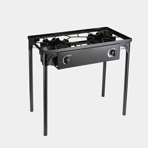 Estufa de Camping Portátil de Metal <span class=keywords><strong>con</strong></span> Cuatro Patas Robustas Parrilla de <span class=keywords><strong>Gas</strong></span> de Gran Potencia para Uso en Exteriores - Product Image 2