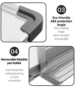 Lavagna Magnetica in Metallo HJ BD-14 Personalizzabile <span class=keywords><strong>da</strong></span> Parete per Educazione, Formazione, Conferenze e Scrittura, Formato Piccolo per Casa - Product Image 5