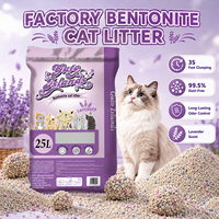 Litière pour chats en gros, écologique, gris clair, sans poussière, agglomérante rapide, contrôle des odeurs, parfums personnalisés