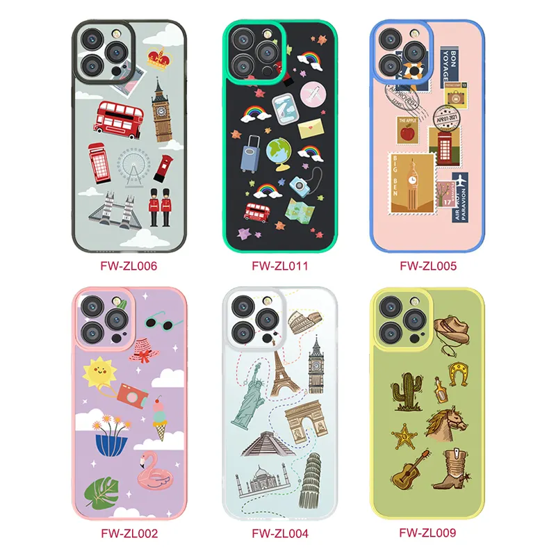 FORWARD On The Way Series Protective Blank Phone Case Skinnable Shockproof Street Fashion Cell Phone Cases&Bags For iphone 14 12