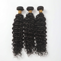 Extensions de cheveux humains péruviens à pointes épaisses, 20-26 pouces, 12A, 100% vierges non traités, double trame machine, noir naturel pour femmes