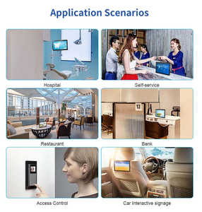 Tablette PC tactile Android 21,5'' 1080p murale avec PoE pour la réservation de salles de réunion - Product Image 6