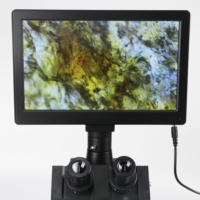 Laboratory Trinocular Biological Microscope with Camera Screen Digital Microscope