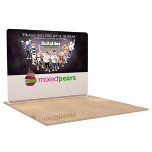 重型弹出式展示架促销张力织物墙贸易展活动背景 - Product Image 2