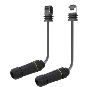 ตัวแปลงสายเคเบิล IP68 กันน้ำ Starlink V3 SPX เป็น RJ45 พร้อมปลั๊กทองแดงเคลือบดีบุก OD6.5 สำหรับจานรับสัญญาณ Gen3 Mini และสายต่อขยาย RJ45 สำหรับเราเตอร์ - Product Image 3