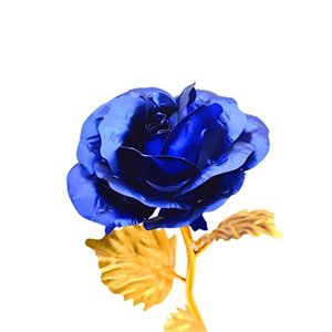 Boîte cadeau Saint-Valentin 2025 – Ornement créatif en feuille d'or avec rose et fenêtre, fleur artificielle décorative durable découpée au laser - Product Image 3