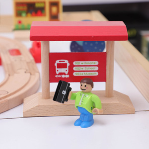 Bảng trò chơi theo dõi xe lửa bằng gỗ lớn với tháp Xe Lửa <span class=keywords><strong>Thomas</strong></span> & hang đôi tương thích với độ tuổi từ 5 đến 7 năm - Product Image 4