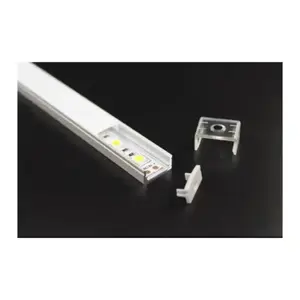 Pabrik grosir dekorasi rumah profil aluminium bentuk u lampu garis led slot cahaya tersembunyi model OL-ALP002-R