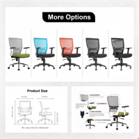 Chaise de bureau exécutive moderne et confortable en maille avec roulettes réglables, base chromée et accoudoirs ajustables pour un confort au bureau