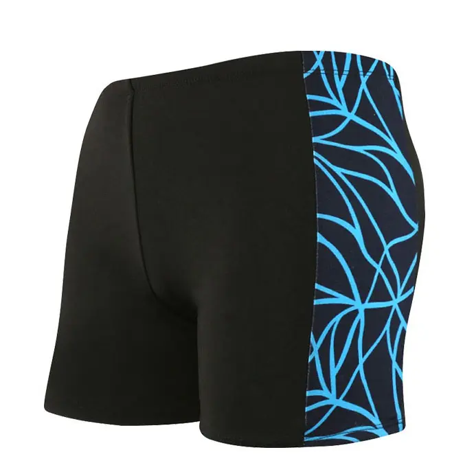 Wholesale Dropshipping Elastic Swim Trunks Beach Surf Shorts Popular Custom Designer Print Tight Stretch Swim Trunks
