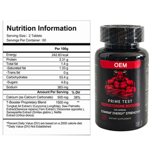 Suplemento de Rendimiento Masculino de Marca Privada con Complejo de Sarsaparilla y Goji - Product Image 6