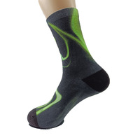Chaussettes imprimées par sublimation personnalisées à motif animalier 3D, design tendance automne, pour hommes et femmes, épaisses, séchage rapide