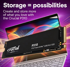 Vente en gros de SSD interne P310 1TB 2TB PCIe Gen4 NVMe 2280 M.2, vitesse de 6000 Mo/s pour PC de jeu de bureau - Product Image 3