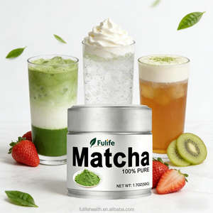 50g de poudre de matcha premium en boîte |   Récolté frais, couleur riche |   Convient pour le thé, les smoothies, les garnitures de yaourt - Product Image 3