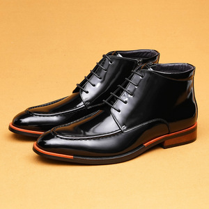 Nouvelles Bottines Originales en Cuir Véritable pour Hommes 2025 – Lavables, Fabriquées à la Main par Goodyear, Style Rétro Amekaki, Chaussures de Travail à Lacets - Product Image 3