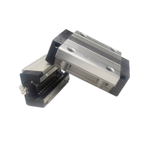 Glissière de rail linéaire série SHS, taille 45 mm, bloc long, résistant à la corrosion, configurations spéciales QZ/SS/CO, SHS45LC QZ SS CO - Product Image 1