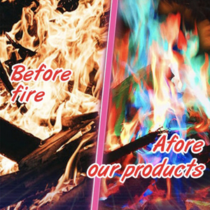 Fogata de larga duración de Sunrich Factory, llama colorida Artificial, fuego místico, colorante de fuego mágico, fuegos artificiales, petardos - Product Image 4