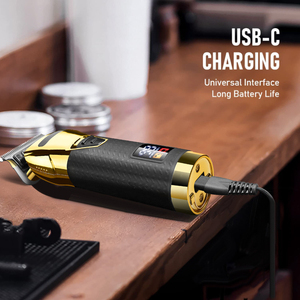 Cortadora de <span class=keywords><strong>Pelo</strong></span> Profesional Eléctrica <span class=keywords><strong>para</strong></span> Hombres, Inalámbrica, Recargable por USB, <span class=keywords><strong>para</strong></span> Salón y Barbería - Product Image 4