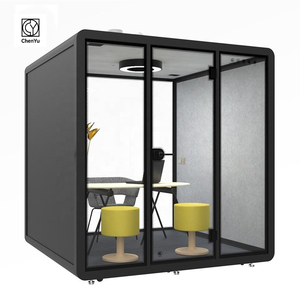 <span class=keywords><strong>Cabina</strong></span> Insonorizada Moderna para Exteriores, Oficina Móvil, Sala <span class=keywords><strong>de</strong></span> Negociación, Estudio <span class=keywords><strong>de</strong></span> <span class=keywords><strong>Grabación</strong></span>, <span class=keywords><strong>Cabina</strong></span> Telefónica <span class=keywords><strong>Desmontable</strong></span> para Hotel - Product Image 3