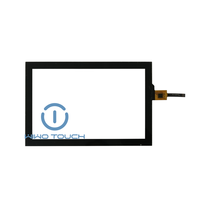 Layar Sentuh Kapasitif 10.1 Inci CMF100GG005 IIC Multitouch COF AF Sudut Tetesan Air >110 Cermin Perak Logo Akuvox WIWOTOUCH