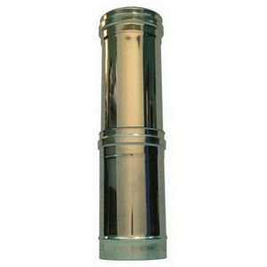 Elemento telescópico de doble pared aislado para equipos de calefacción Acero inoxidable DN 200/250 - Product Image 1