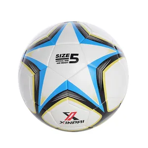beste fußball rebounder Suppliers-Beste Qualität Größe 5 Fußball PU Leder Fußball Rebound für Kinder und Jugendliche Adult Ball Game Großhandel