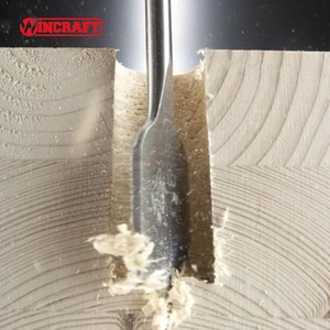Juego de brocas planas para madera, 4 Uds., brocas de pala de <span class=keywords><strong>20</strong></span> 25 32 40mm para tablero de partículas de madera contrachapada, juego de brocas planas - Product Image 5