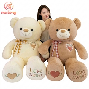Oso de Peluche Gigante al por Mayor, Muñeco de Peluche Grande, Regalo de San Valentín, Compañero de Confort para Niñas - Product Image 1