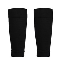 Chaussettes de compression en polyamide élastique tricotées, longueur mi-mollet, avec double bord côtelé pour la course, le marathon, la gym, le fitness et le soutien des jambes