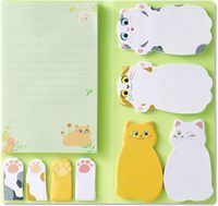 Artículos Populares en Venta en Línea GemFully, Mini Libreta Infantil, Libreta Pequeña de Dibujos Animados, Libreta Bonita, Notas Adhesivas con Diseño de Perro