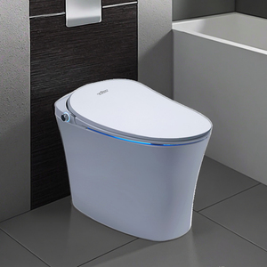 Thông Minh Của Phụ Nữ Gốm Nhà Vệ Sinh Thông Minh Dual-Flush Tự Động Lật Bìa Chống Đóng Băng Nứt Hip Rửa Ghế Vòng Sưởi Ấm - Product Image 1