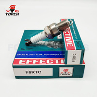 Bougie d'allumage neuve F6RTC Iridium, remplacement pour BPR6ES pour WR6DC/WR7DC Champion RN9YC/RN10YC Denso W20EPR-U