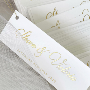 Custom Free Designed <strong>Christening</strong> <strong>Invites</strong> Blind Embossing Matte Gold Foiling Cotton Paper Venue Wedding Invitations Stationery - Product Image 6