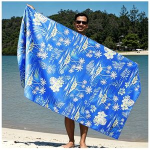 Serviette de plage en microfibre sans sable, séchage rapide, légère, grande taille, pour voyage, piscine, plage - Product Image 1