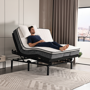 Base de Cama Ajustable TFC, Ayuda para la Movilidad para Personas Mayores, Embarazadas y Discapacitadas, Inclinación Suave Personalizada, Cama Inteligente Tamaño King para Hogar de Ancianos - Product Image 1