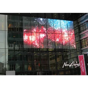 Shenzhen Indoor Transparant Led Display Full Color Led Reclame Scherm Muur P3.91 Transparant