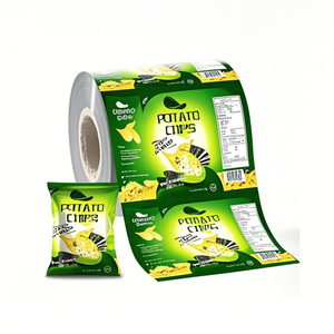 Borsa sacchetti Snack rotolo imballaggio Eco biodegradabile patatine rotola stampa bambini cibo per cani imballaggio personalizzato pellicola di plastica amichevole - Product Image 2