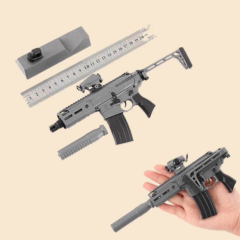 Miniature 1:3 Scale Die Cast Metal Toy Goat Gun Model