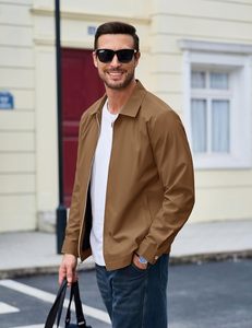 Chaqueta de Motero Negra <span class=keywords><strong>para</strong></span> Hombre, Cuero Sintético PU, Chaqueta Premium Personalizada OEM ODM, Ropa Exterior al por Mayor <span class=keywords><strong>para</strong></span> Todas las Temporadas, Estilo Casual - Product Image 3